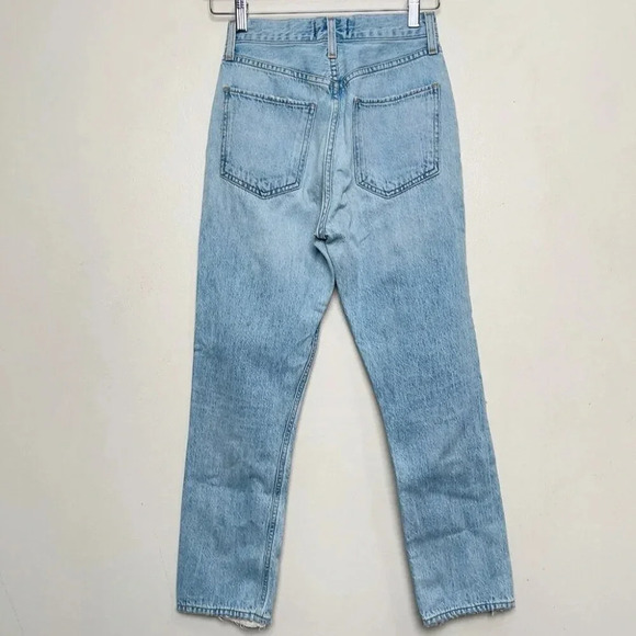 AGOLDE Womens  23 Riley High Rise Straight Crop Jean - Picture 16 of 16